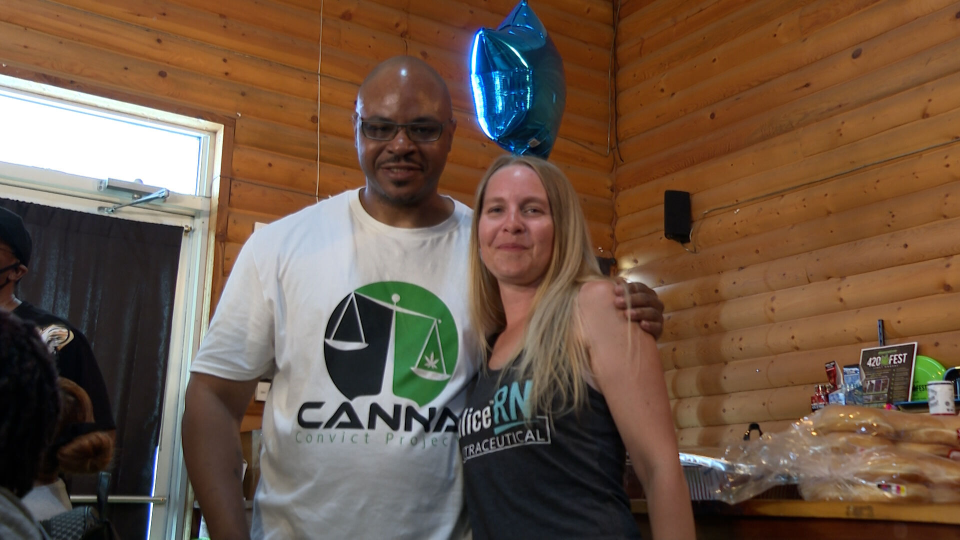 Robert Franklin and Christina Frommer of the Canna Convict Project